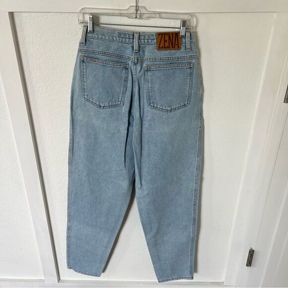 Vintage Zena Women's 12 High-waisted Denim Jeans - Picture 5 of 8